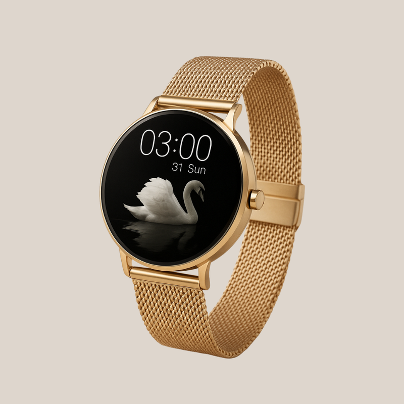 ROYALS CLASSIC WEARZONE | Smartwatch Elegante | AMOLED | VIDRO GORILLA GLASS até 3 Dias de Bateria