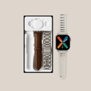 Smartwatch WS-79 Ultra 2 – Segunda Geração com Kit 3 Pulseiras (Couro + Metal)