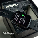 Smartwatch Esportivo ACTION WEARZONE com GPS À Prova d'Água e Bateria de 7 Dias