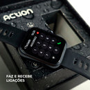 Smartwatch Esportivo ACTION WEARZONE com GPS À Prova d'Água e Bateria de 7 Dias