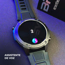 Smartwatch BRAVE com GPS, Resistência à Água 5ATM/IP69K – Ideal para Mar e Esportes Extremos