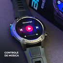 Smartwatch BRAVE com GPS, Resistência à Água 5ATM/IP69K – Ideal para Mar e Esportes Extremos