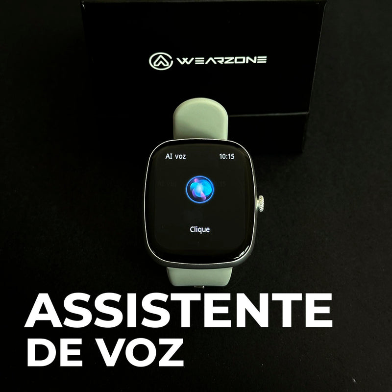 Smartwatch EASY com 100 Modos Esportivos, Bateria de Longa Duração e Resistência à Água 1ATM