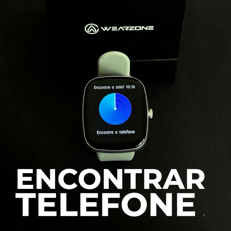 Smartwatch EASY com 100 Modos Esportivos, Bateria de Longa Duração e Resistência à Água 1ATM