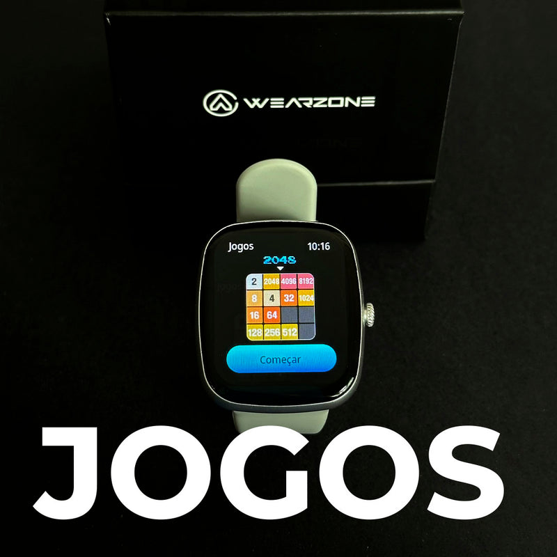 Smartwatch EASY com 100 Modos Esportivos, Bateria de Longa Duração e Resistência à Água 1ATM