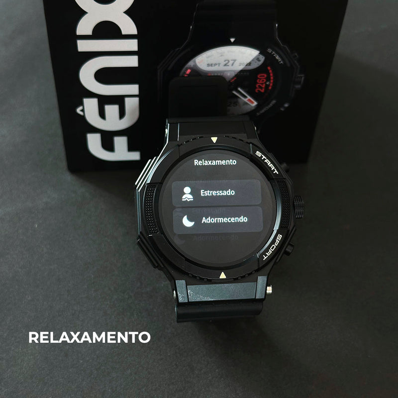 Smartwatch FÊNIX WEARZONE com GPS Integrado, 100 Modos Esportivos e Resistência à Água 1ATM