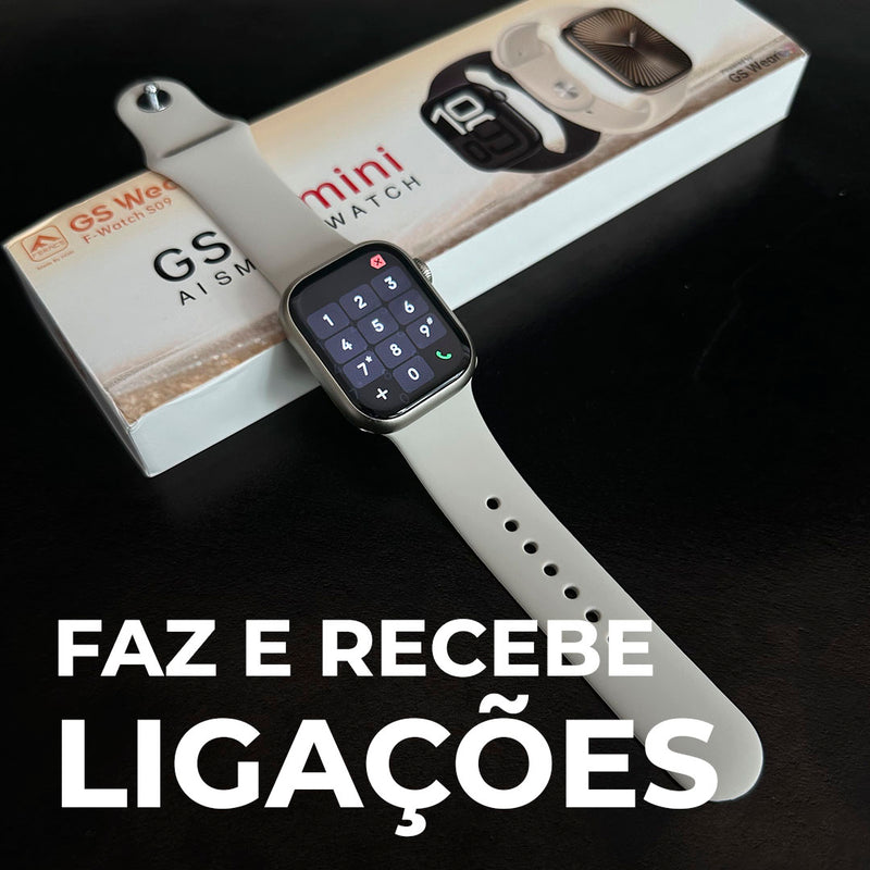 Smartwatch GS10 Mini 41mm – Série 10 com Watch Faces Atualizadas