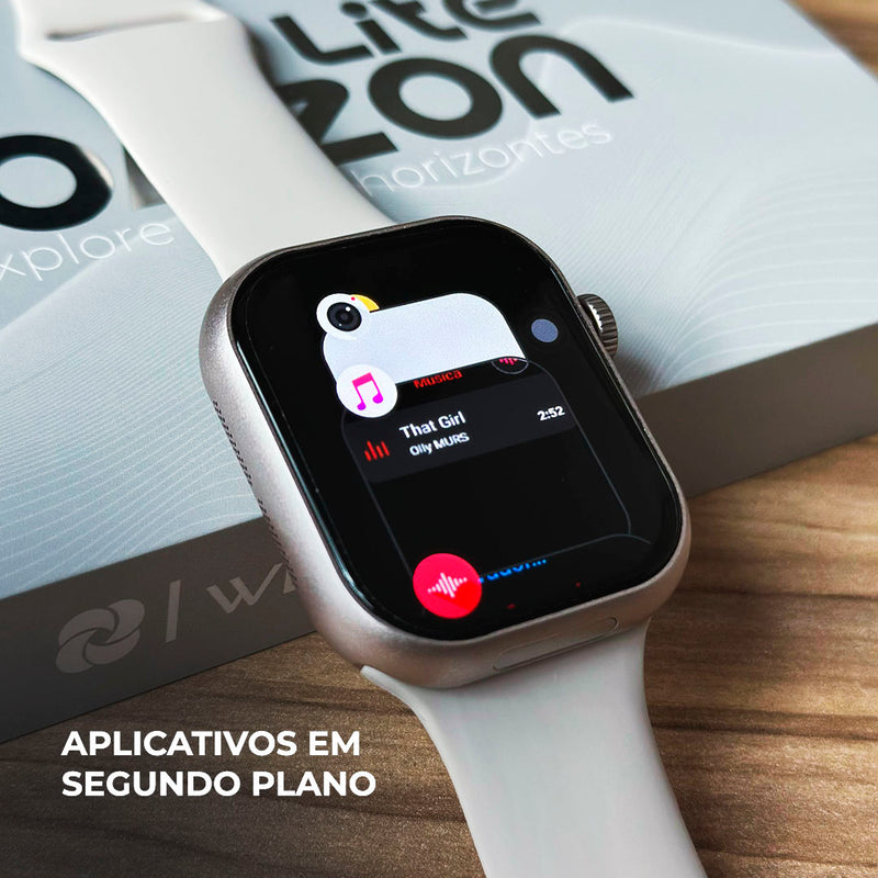 Smartwatch Horizon Lite+ 4G com Câmera Rotativa, 3GB RAM, 32GB Armazenamento e Design Slim