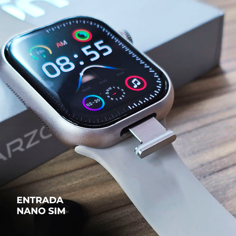 Smartwatch Horizon Lite+ 4G com Câmera Rotativa, 3GB RAM, 32GB Armazenamento e Design Slim