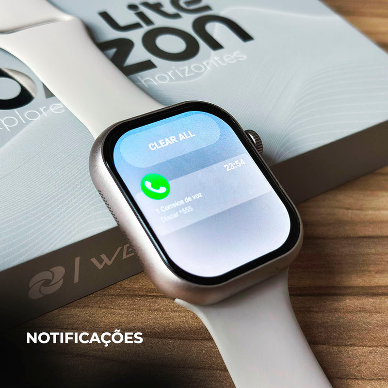 Smartwatch Horizon Lite+ 4G com Câmera Rotativa, 3GB RAM, 32GB Armazenamento e Design Slim