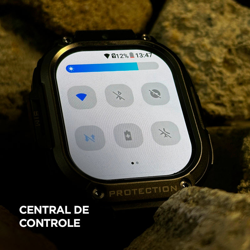 Smartwatch Horizon Titan 4G — Tela AMOLED, 2GB + 16GB, Câmera Frontal, Bateria 950mAh e Vidro