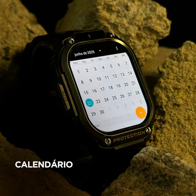 Smartwatch Horizon Titan 4G — Tela AMOLED, 2GB + 16GB, Câmera Frontal, Bateria 950mAh e Vidro