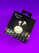 Fone Bluetooth TWS WZ06 — Cancelamento Ativo de Ruído (ANC), Cancelamento de Ruído de Chamadas (ENC), Conexão Multi-Point