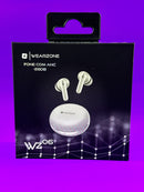 Fone Bluetooth TWS WZ06 — Cancelamento Ativo de Ruído (ANC), Cancelamento de Ruído de Chamadas (ENC), Conexão Multi-Point