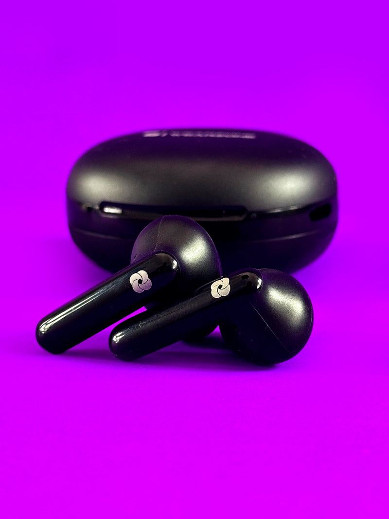 Fone Bluetooth TWS WZ06 — Cancelamento Ativo de Ruído (ANC), Cancelamento de Ruído de Chamadas (ENC), Conexão Multi-Point