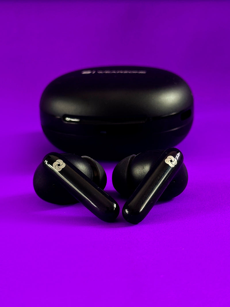 Fone Bluetooth TWS WZ06 — Cancelamento Ativo de Ruído (ANC), Cancelamento de Ruído de Chamadas (ENC), Conexão Multi-Point