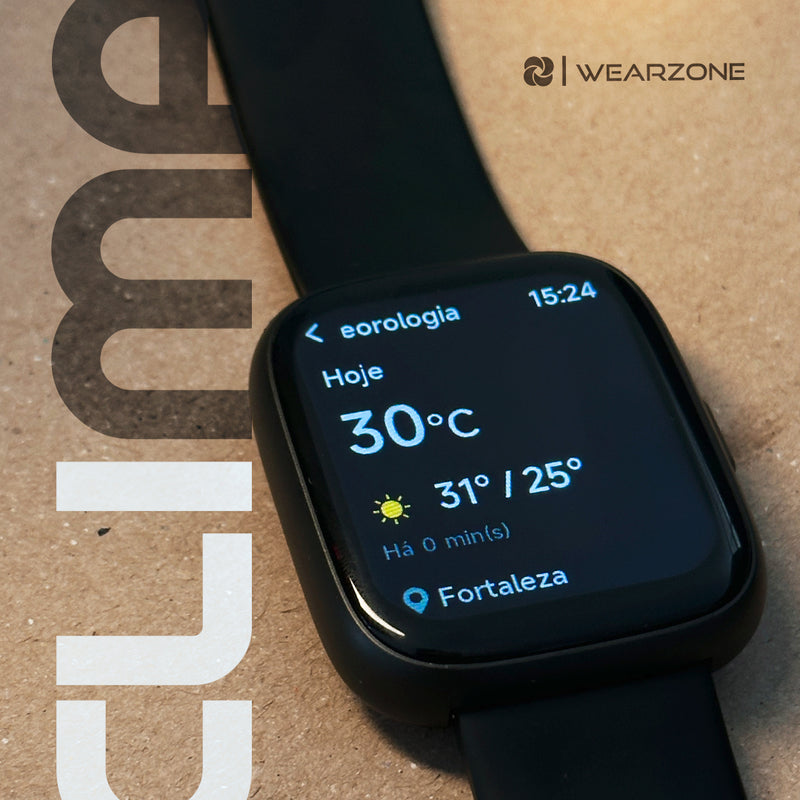 Smartwatch Pulse Wearzone – Alexa Integrada, à Prova d’Água, Bateria de até 7 Dias