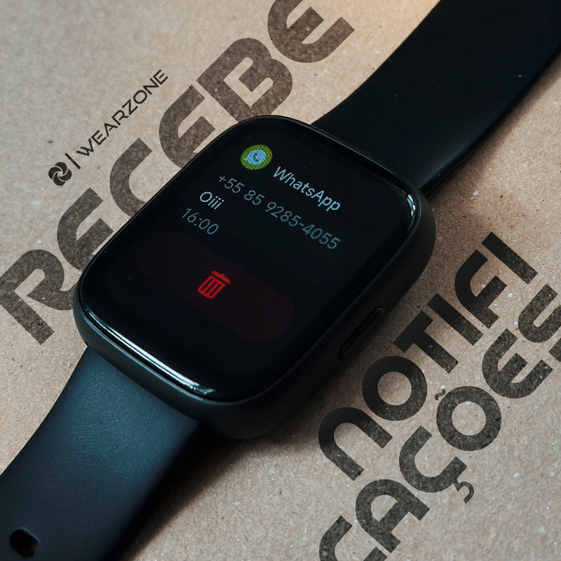 Smartwatch Pulse Wearzone – Alexa Integrada, à Prova d’Água, Bateria de até 7 Dias