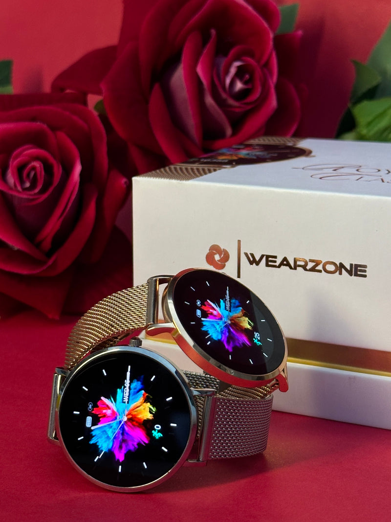 ROYALS CLASSIC WEARZONE | Smartwatch Elegante | AMOLED | VIDRO GORILLA GLASS até 3 Dias de Bateria