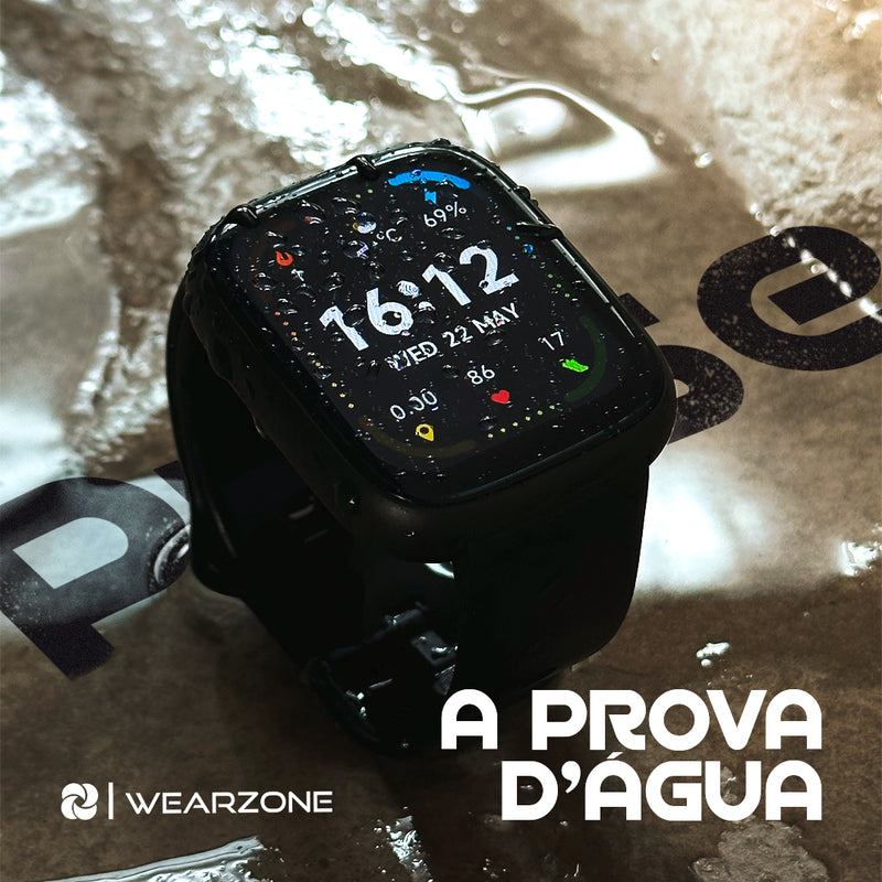 Smartwatch Pulse Wearzone – Alexa Integrada, à Prova d’Água, Bateria de até 7 Dias