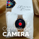 ROYALS CLASSIC WEARZONE | Smartwatch Elegante | AMOLED | VIDRO GORILLA GLASS até 3 Dias de Bateria