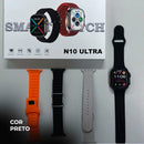 Smartwatch N10 Ultra 49mm com 4 Pulseiras – Design Robusto e Versátil