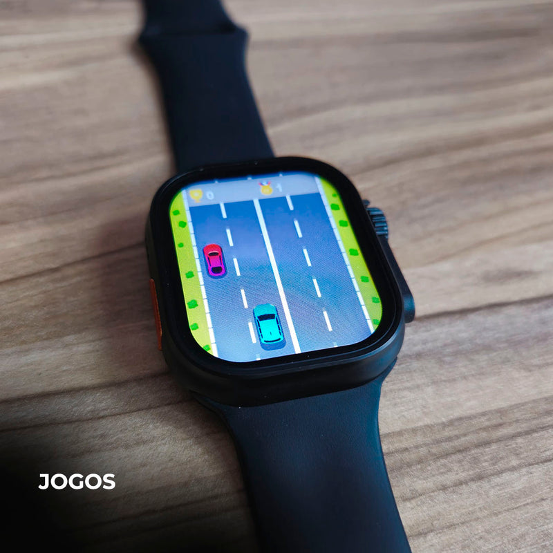 Smartwatch N10 Ultra 49mm com 4 Pulseiras – Design Robusto e Versátil