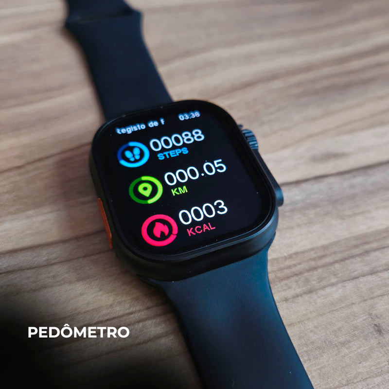 Smartwatch N10 Ultra 49mm com 4 Pulseiras – Design Robusto e Versátil