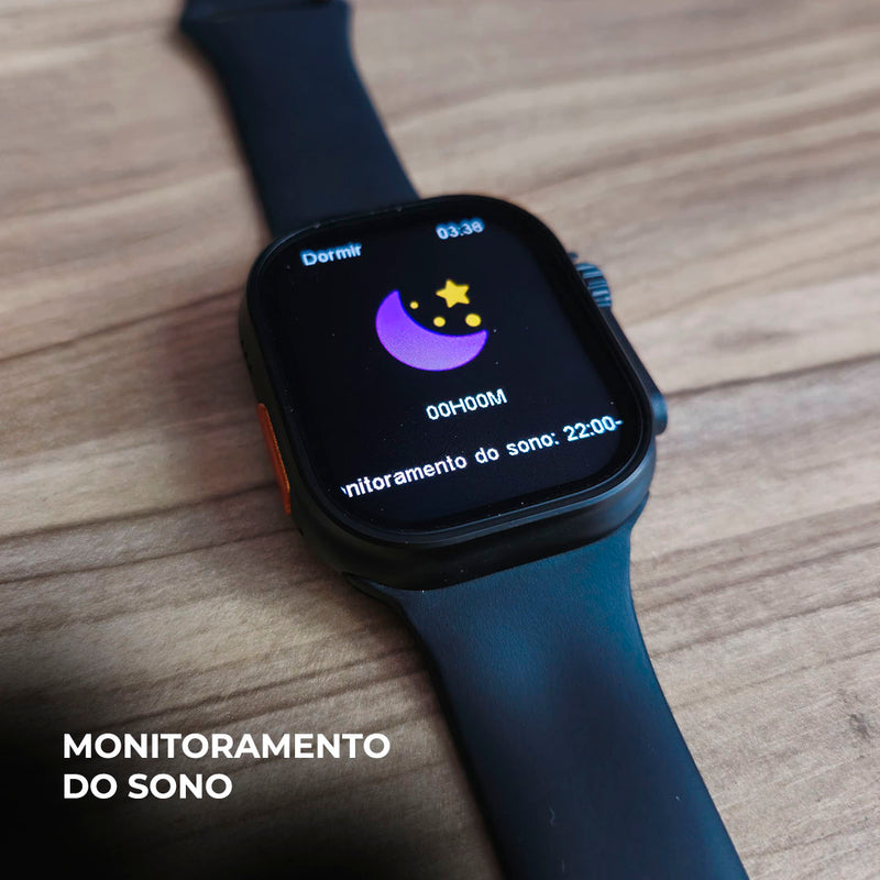 Smartwatch N10 Ultra 49mm com 4 Pulseiras – Design Robusto e Versátil