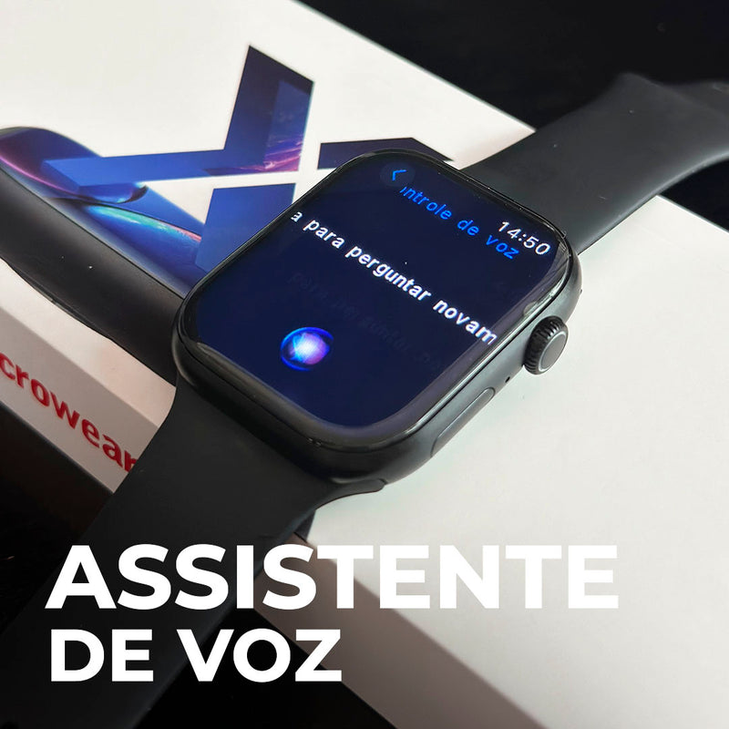 Smartwatch S10 Microwear – Chat GPT em Português, Tradutor de Idiomas e Capinha Protetora