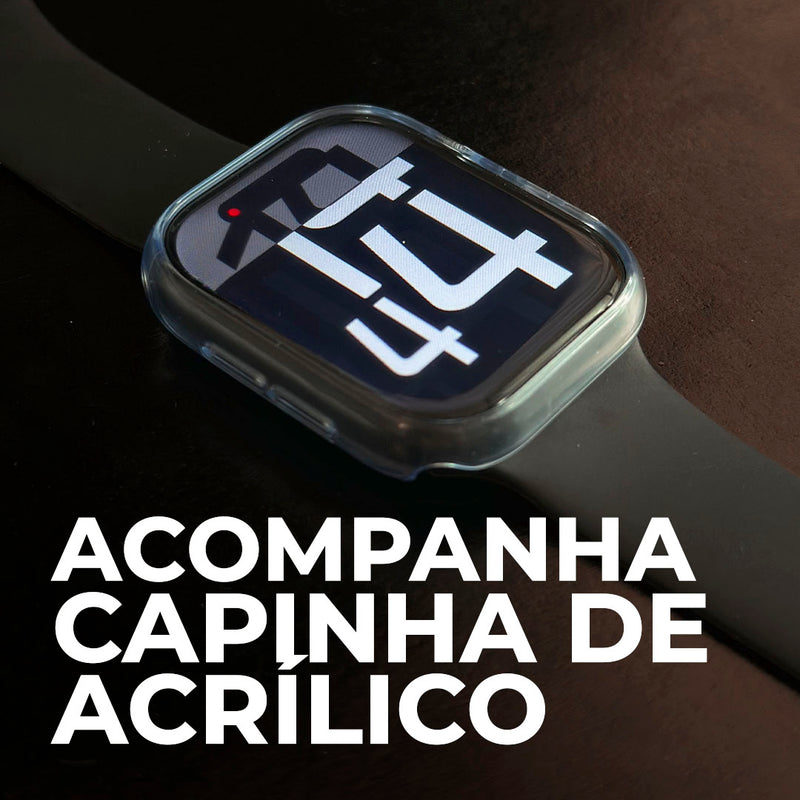 Smartwatch S10 Microwear – Chat GPT em Português, Tradutor de Idiomas e Capinha Protetora