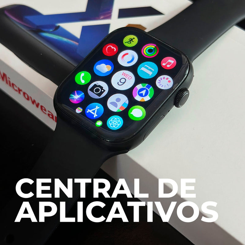Smartwatch S10 Microwear – Chat GPT em Português, Tradutor de Idiomas e Capinha Protetora