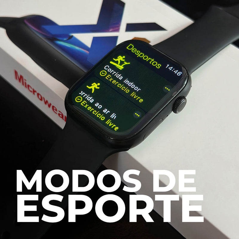 Smartwatch S10 Microwear – Chat GPT em Português, Tradutor de Idiomas e Capinha Protetora