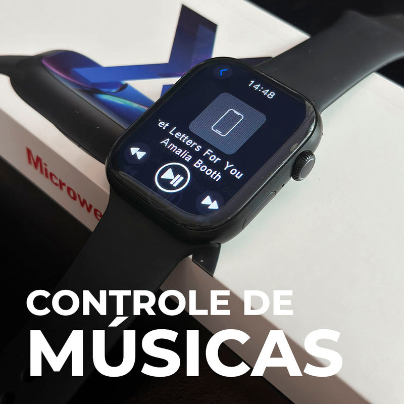 Smartwatch S10 Microwear – Chat GPT em Português, Tradutor de Idiomas e Capinha Protetora
