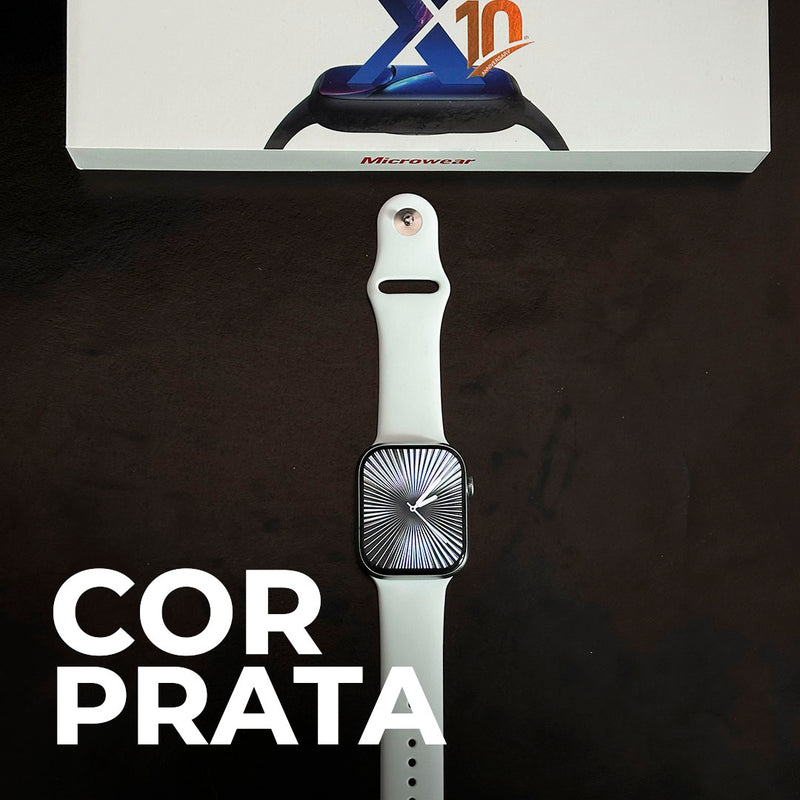 Smartwatch S10 Microwear – Chat GPT em Português, Tradutor de Idiomas e Capinha Protetora