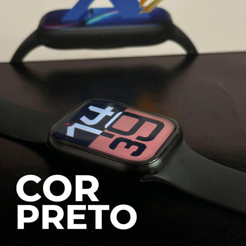 Smartwatch S10 Microwear – Chat GPT em Português, Tradutor de Idiomas e Capinha Protetora