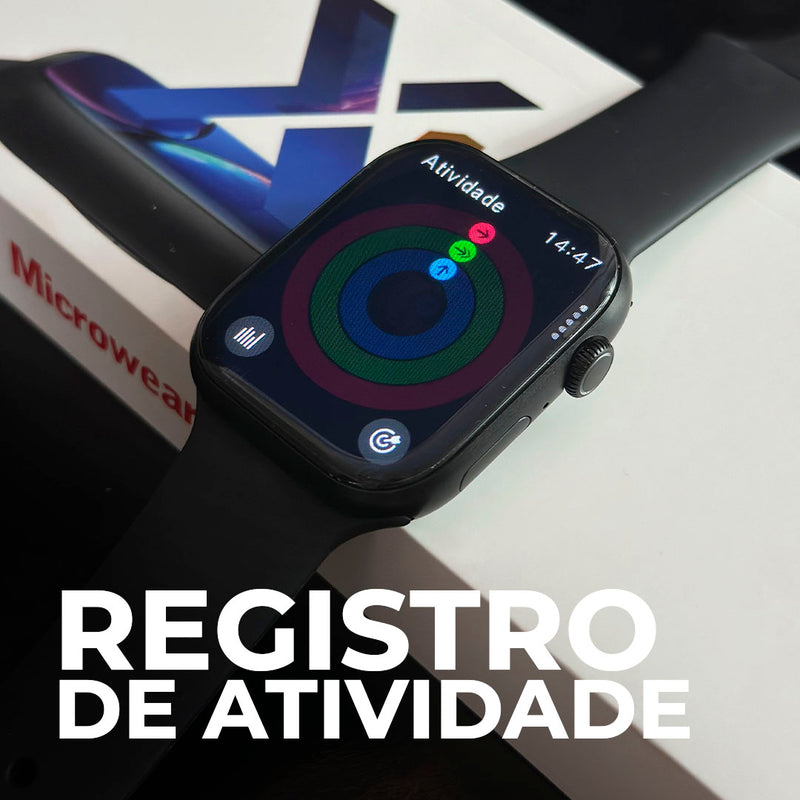 Smartwatch S10 Microwear – Chat GPT em Português, Tradutor de Idiomas e Capinha Protetora