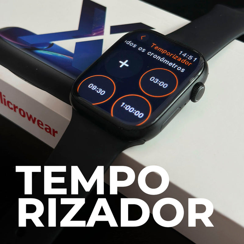 Smartwatch S10 Microwear – Chat GPT em Português, Tradutor de Idiomas e Capinha Protetora