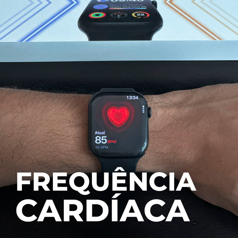 Smartwatch S10 PRO Microwear – Chat GPT Integrado, 1GB RAM, Tradutor de Idiomas e Capinha