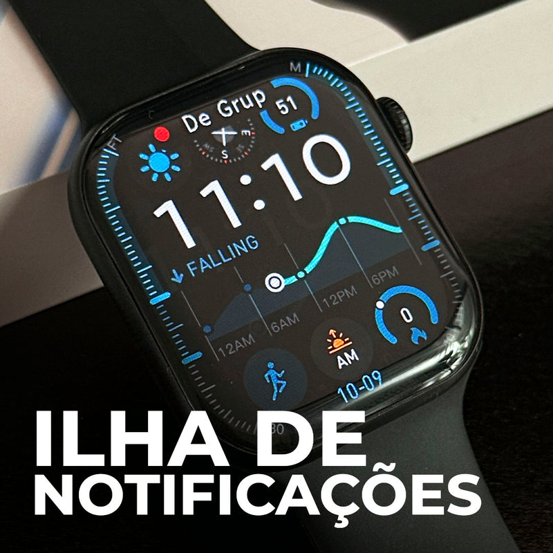 Smartwatch S10 PRO Microwear – Chat GPT Integrado, 1GB RAM, Tradutor de Idiomas e Capinha