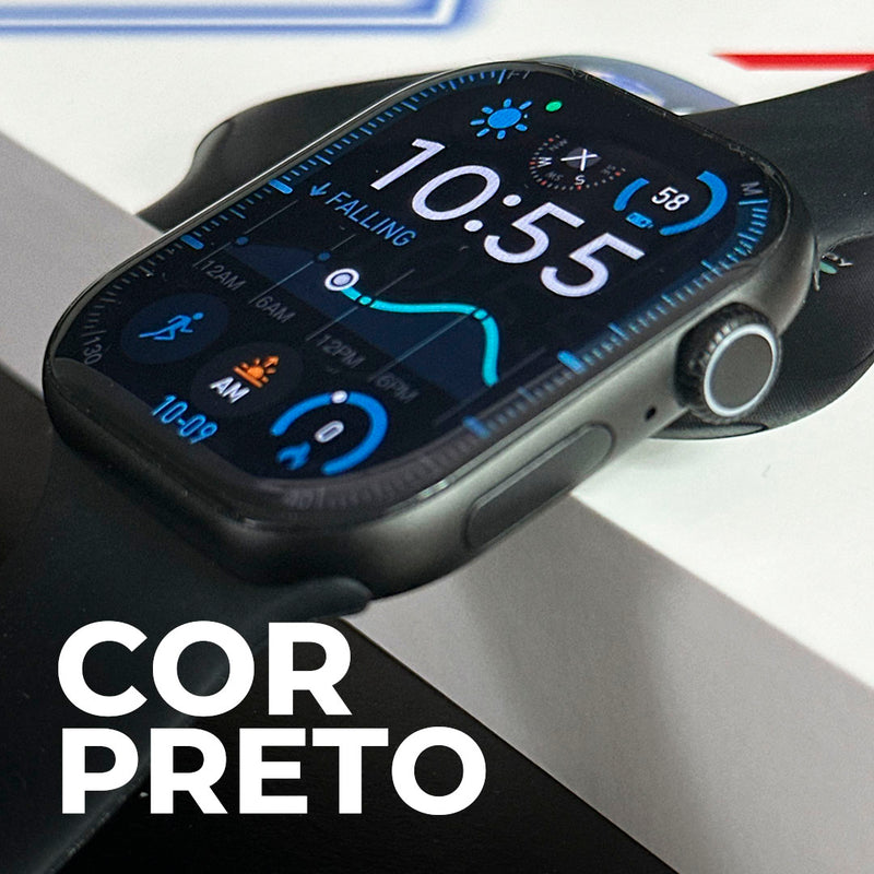 Smartwatch S10 PRO Microwear – Chat GPT Integrado, 1GB RAM, Tradutor de Idiomas e Capinha