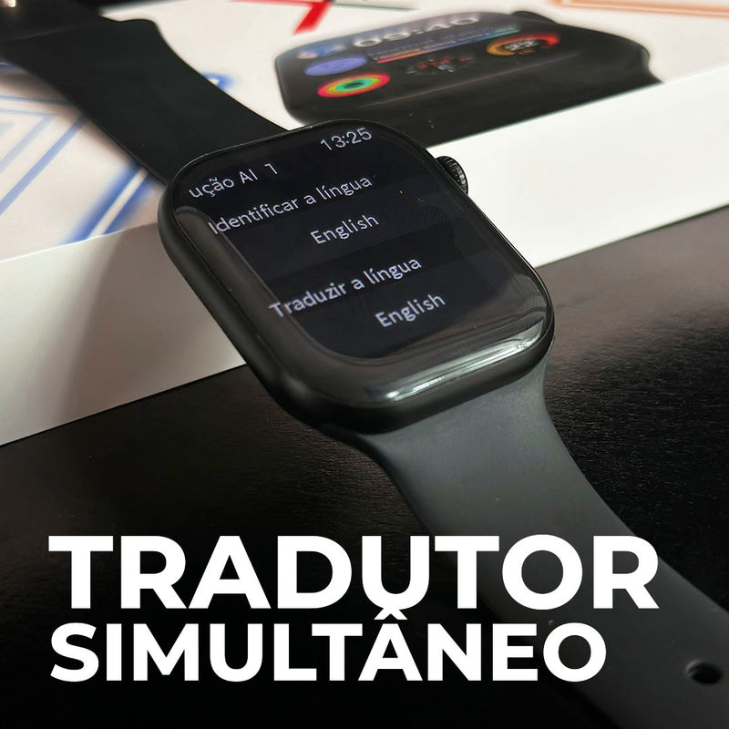 Smartwatch S10 PRO Microwear – Chat GPT Integrado, 1GB RAM, Tradutor de Idiomas e Capinha