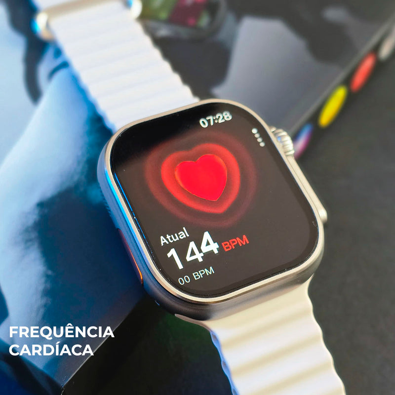 U4 Pro Smartwatch Microwear — 1GB RAM, Resistência à Água 3ATM