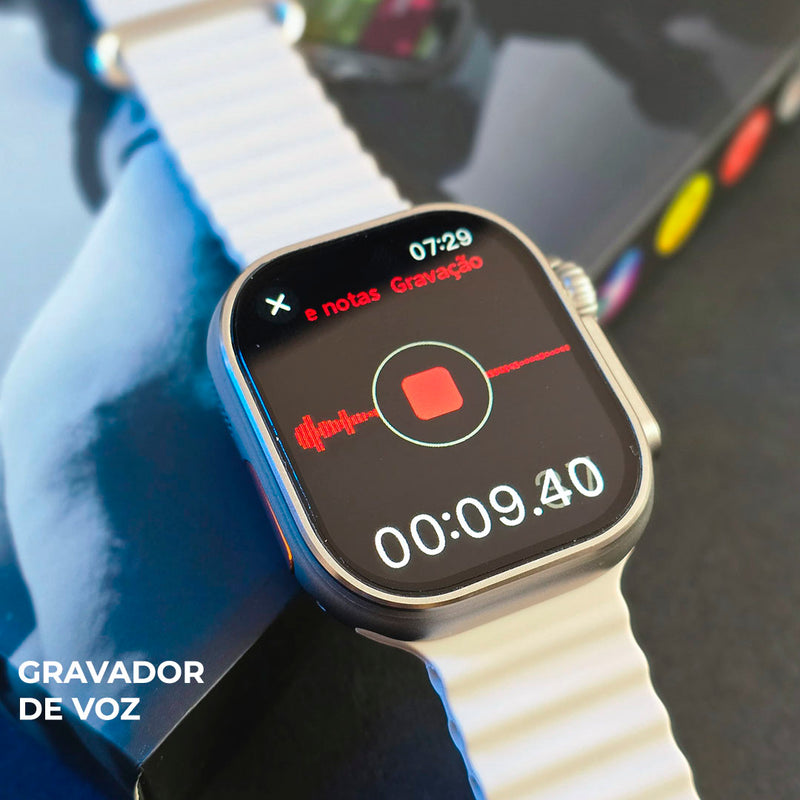 U4 Pro Smartwatch Microwear — 1GB RAM, Resistência à Água 3ATM