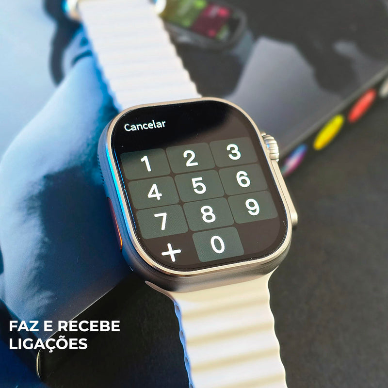 U4 Pro Smartwatch Microwear — 1GB RAM, Resistência à Água 3ATM