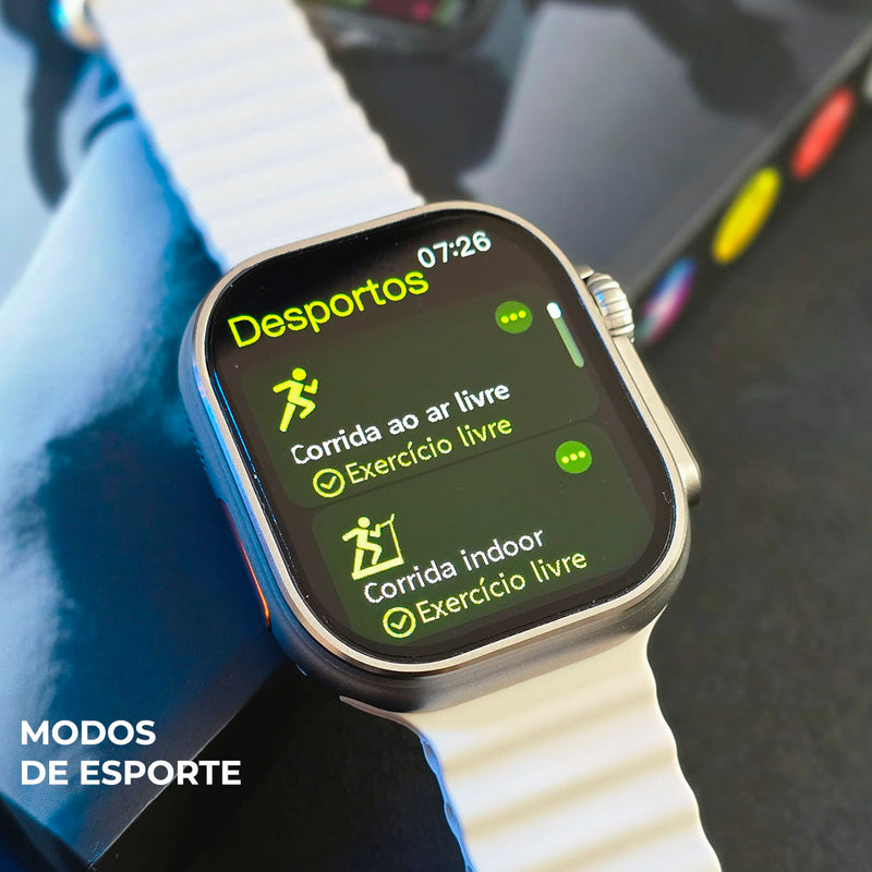 U4 Pro Smartwatch Microwear — 1GB RAM, Resistência à Água 3ATM