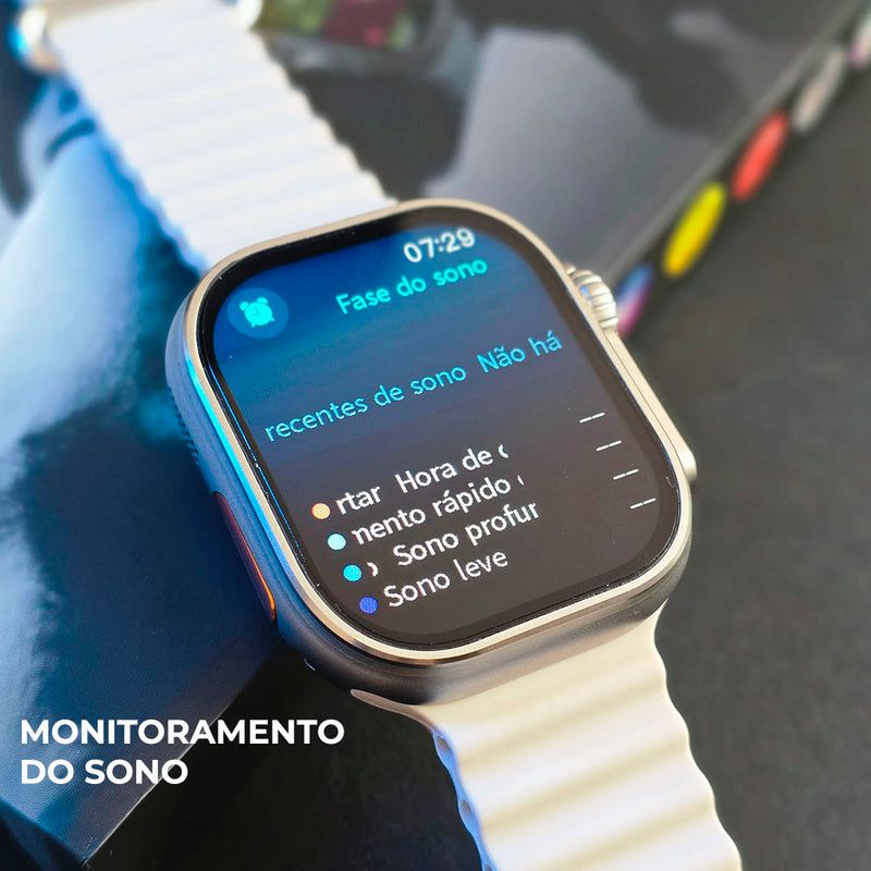 U4 Pro Smartwatch Microwear — 1GB RAM, Resistência à Água 3ATM