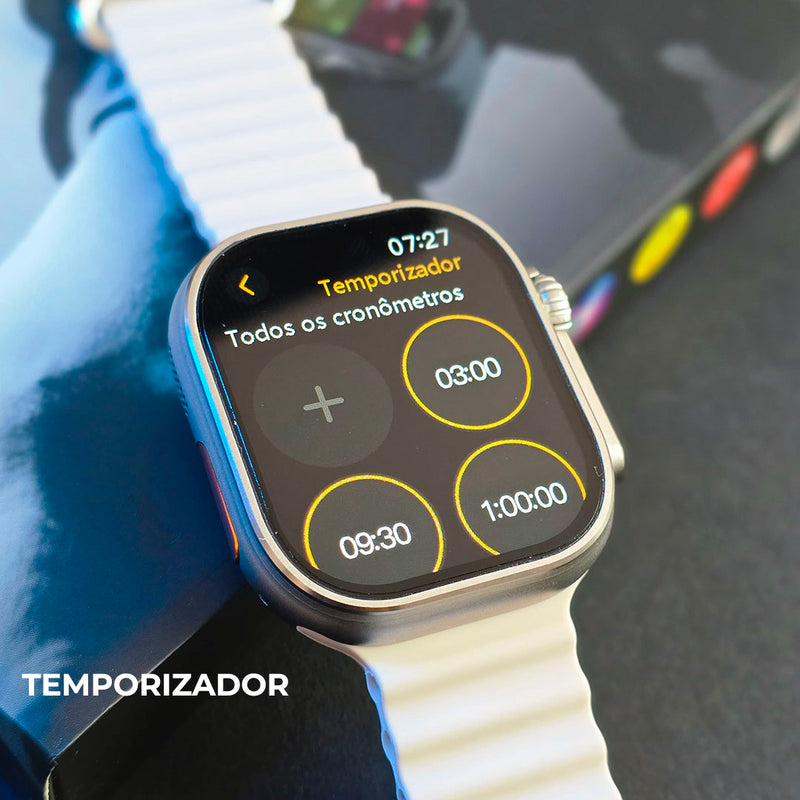 U4 Pro Smartwatch Microwear — 1GB RAM, Resistência à Água 3ATM