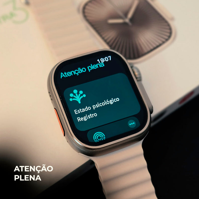Ultra U3W Smartwatch Microwear — 1GB RAM, Integração com ChatGPT, Responde WhatsApp