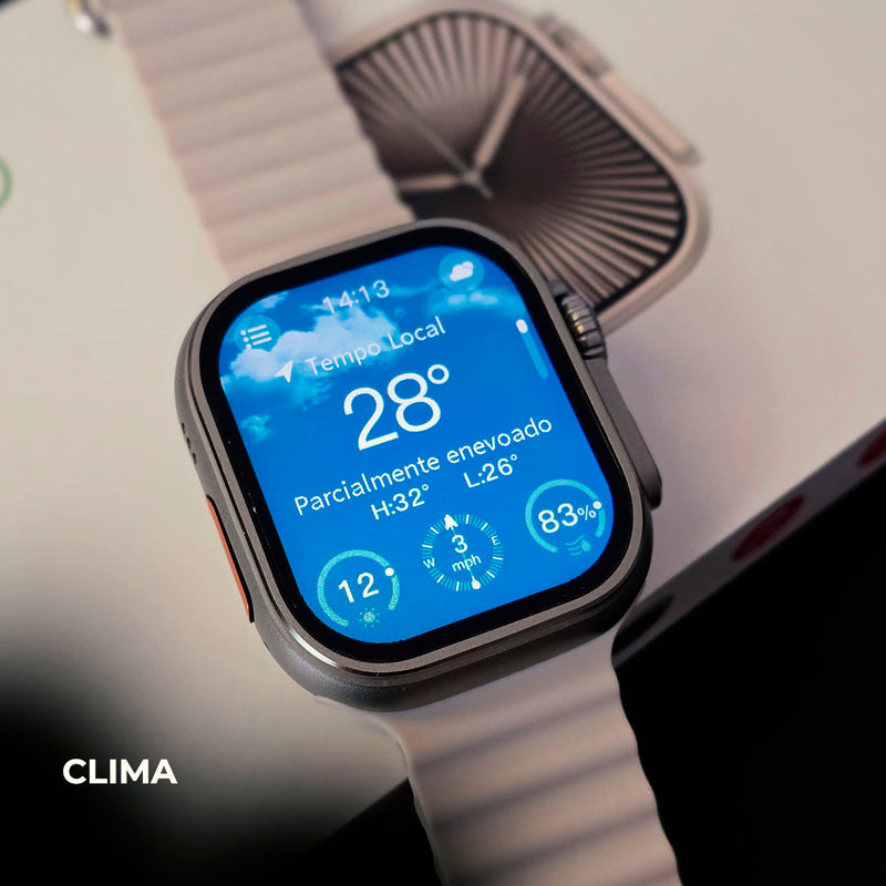 Ultra U3W Smartwatch Microwear — 1GB RAM, Integração com ChatGPT, Responde WhatsApp
